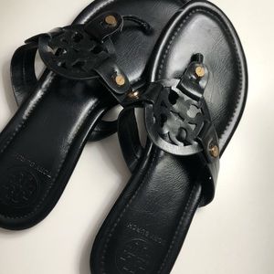 Tory Burch Black Sandals